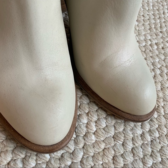 Kelsi Dagger ivory ankle boots - Picture 6 of 6